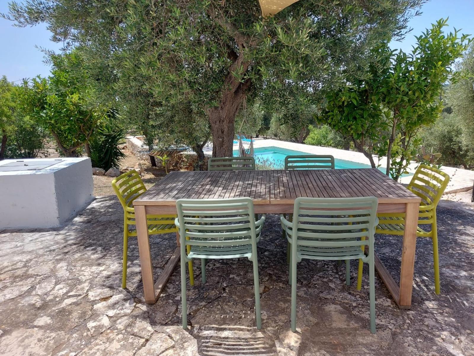 Casa Giuliveto - Charmantes Ferienhaus Mit Privatpool In Olivenhain Ostuni Buitenkant foto