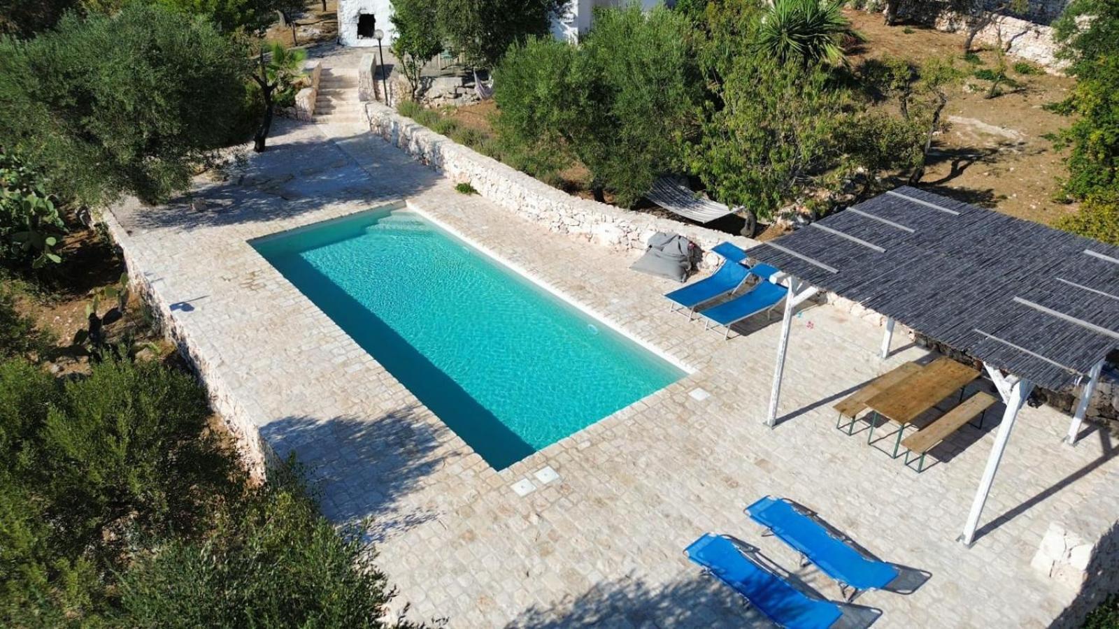 Casa Giuliveto - Charmantes Ferienhaus Mit Privatpool In Olivenhain Ostuni Buitenkant foto